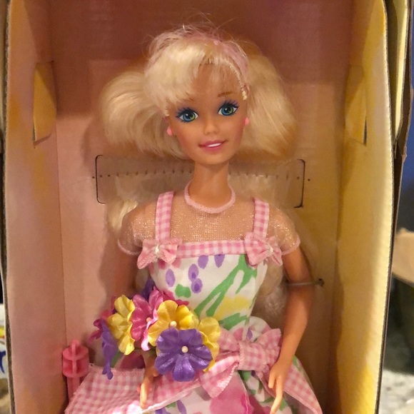 spring petals barbie